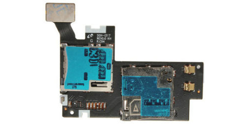 Samsung Note2 i317 sim tray flex