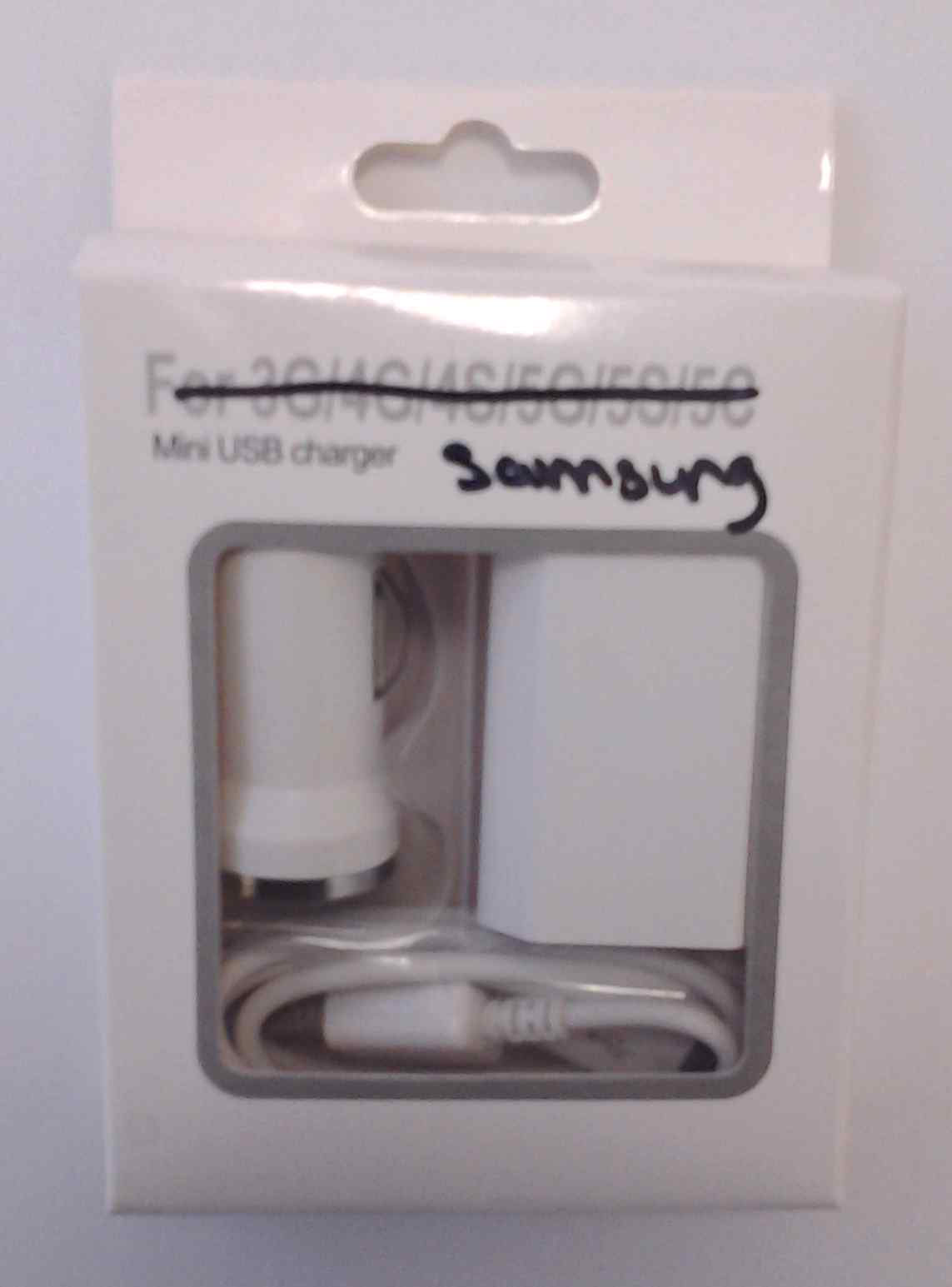 Samsung USB 3 in 1 Charger White Samsung USB 3 in 1 Charger White