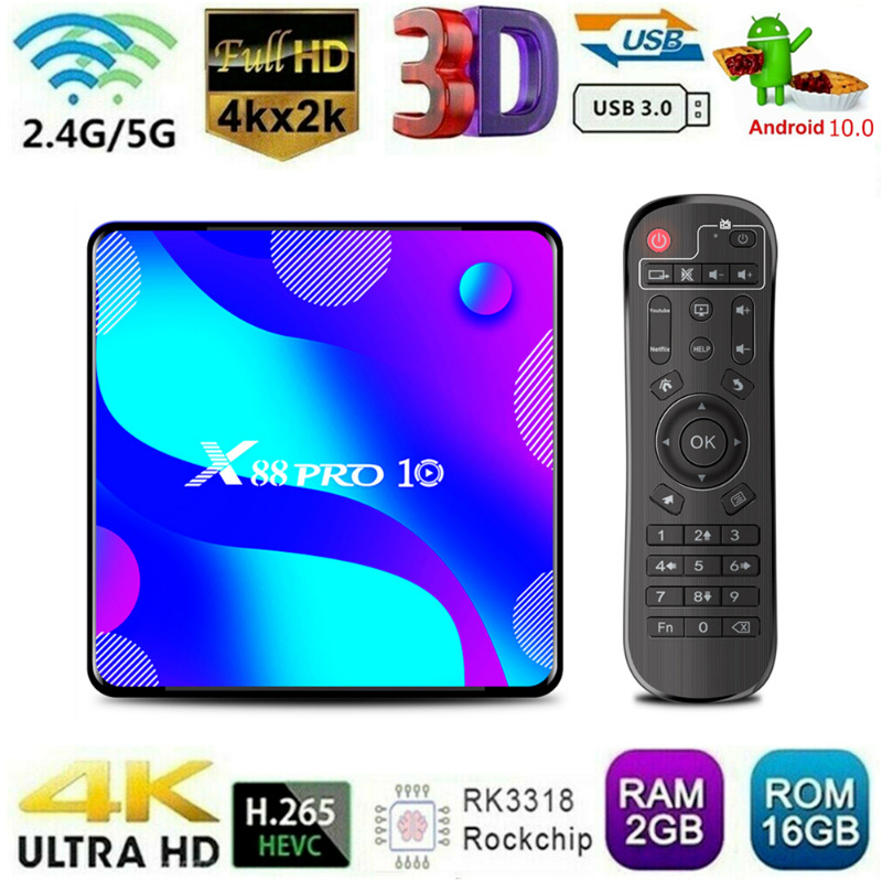 X88 Pro 10 4K Android TV BOX