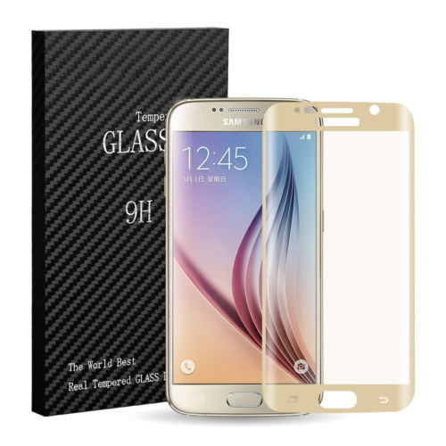 Samsung Galaxy S6 Edge Tempered Glass Protector 3D curved