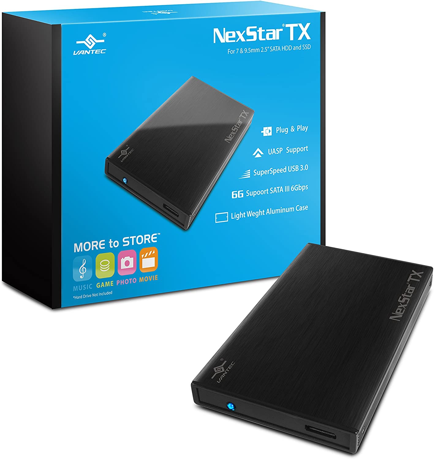 NexStar 2.5" Hard Drive USB Enclosure