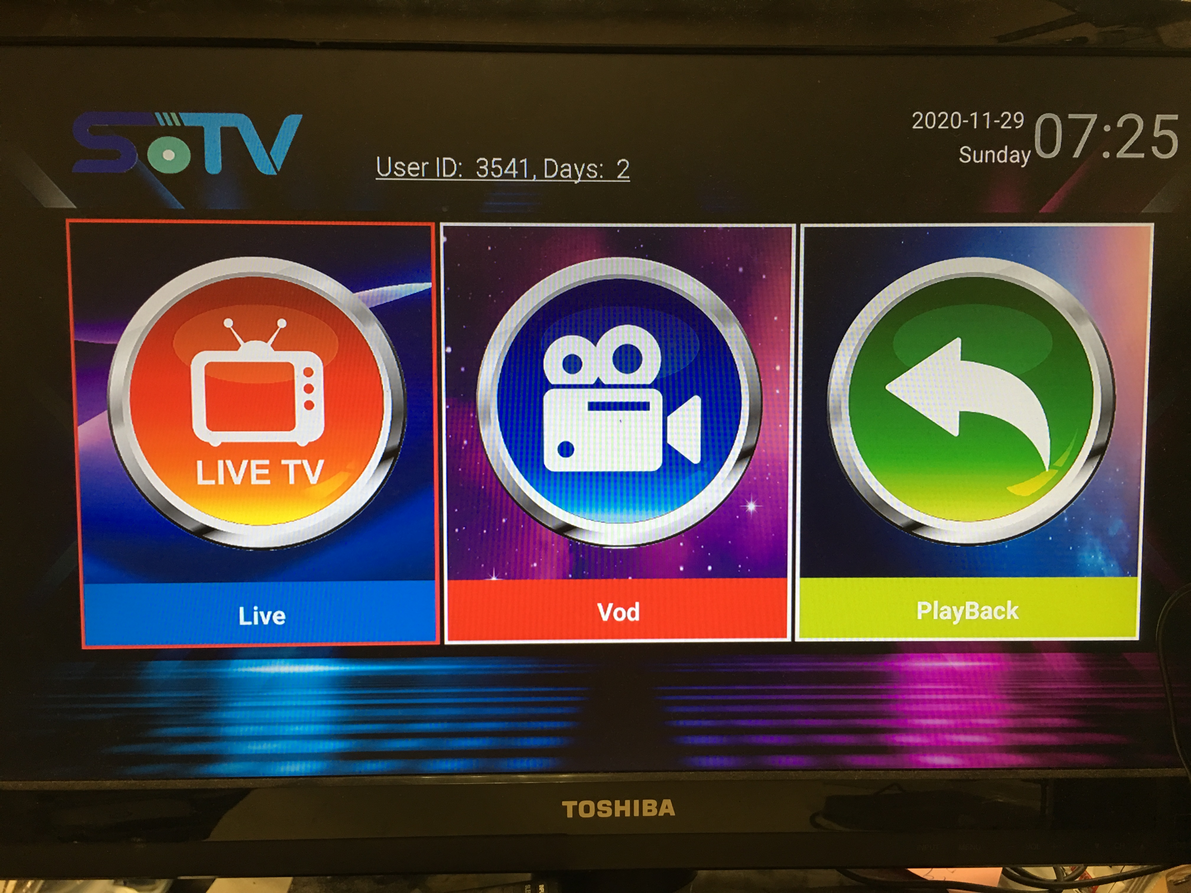 SoTv Live TV Movie App for 1 year